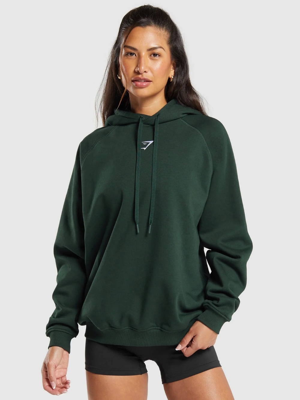 GYMSHARK TRAINING OVERSIZED FLEECE HOODIE XS